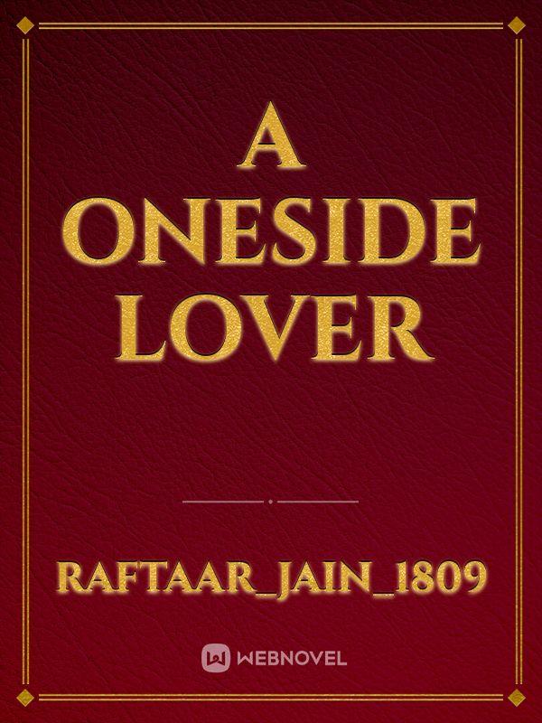 A oneside lover Book