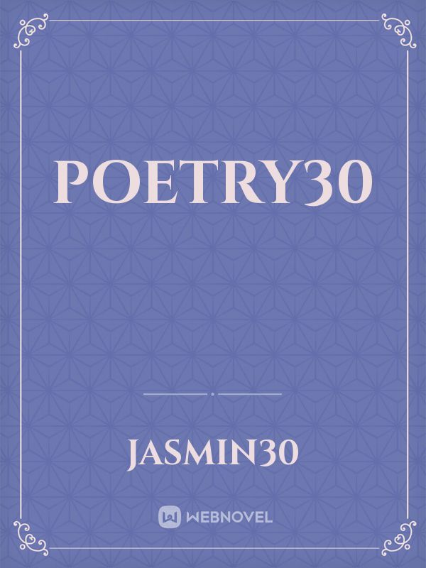 Poetry30