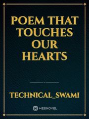 poem that touches our hearts Book