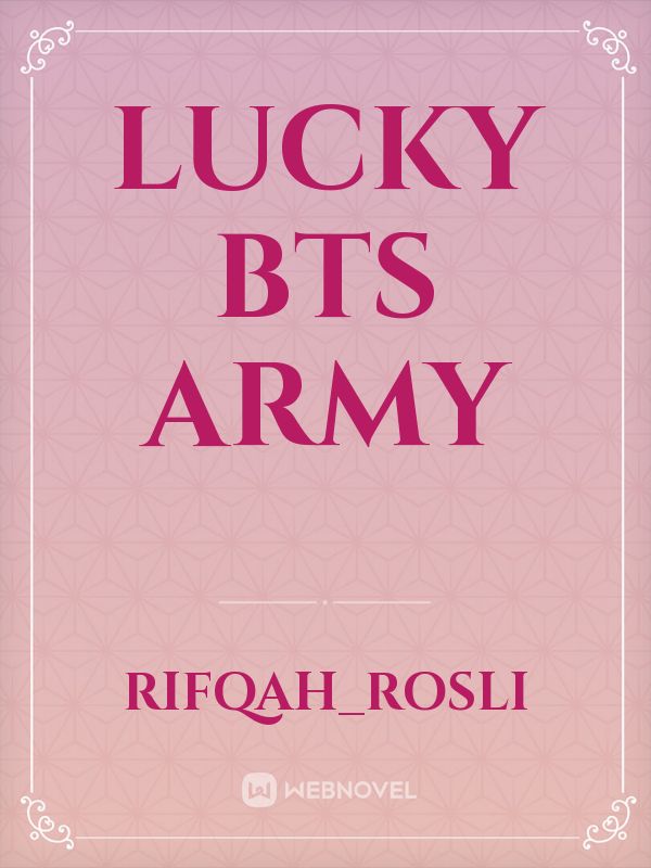 LUCKY BTS ARMY Book
