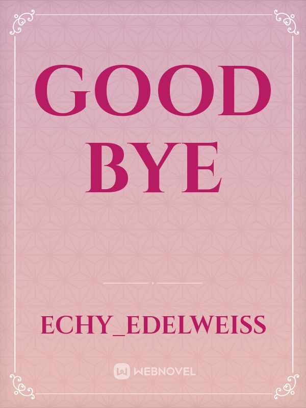 Good bye Book