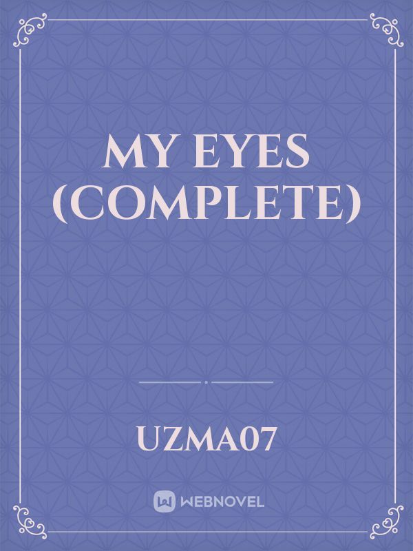 MY EYES (complete) Book