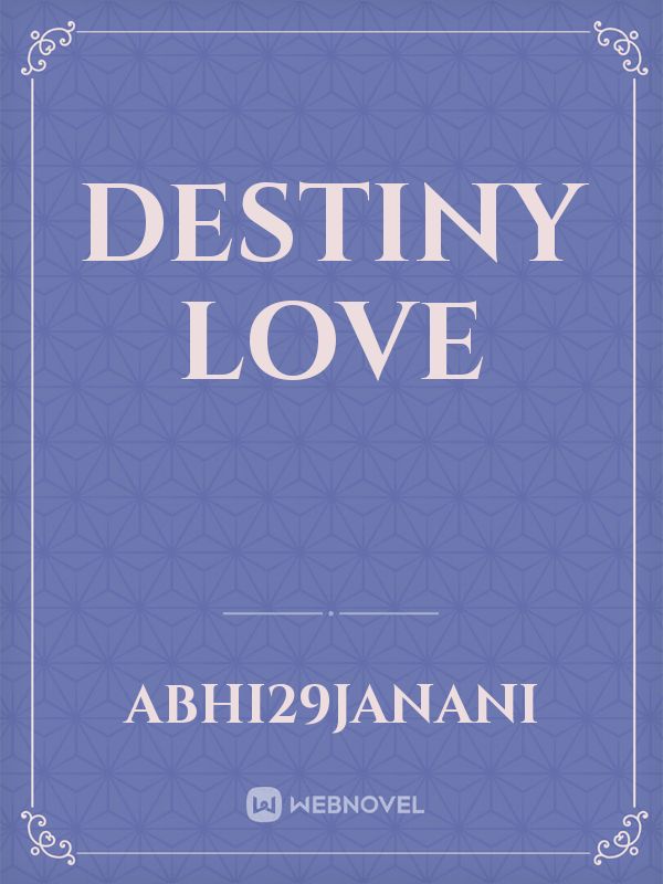 Destiny love Book