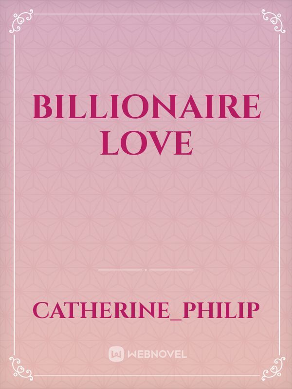 Billionaire Love Book