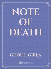 note of death Book