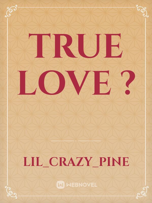 True love ? Book