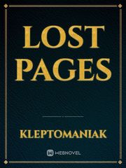 Lost Pages Book