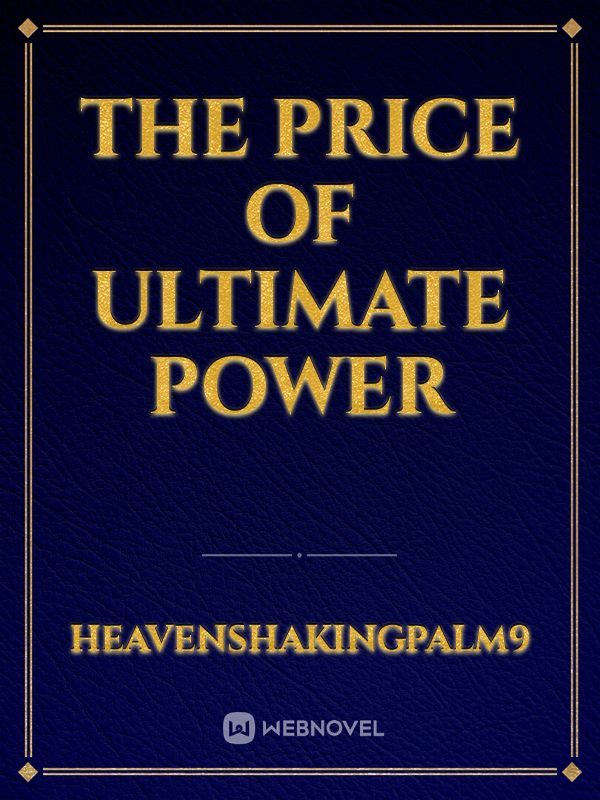 The Price Of Ultimate Power Book
