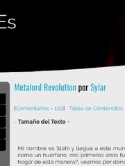 Metalord Revolution por Sylar Book
