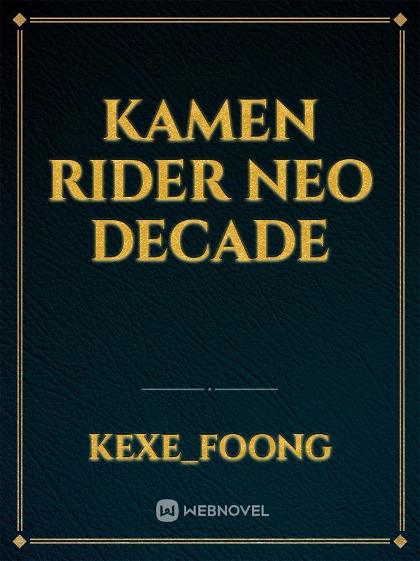 Kamen Rider Neo Decade Book