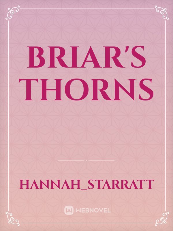 Briar's Thorns Book
