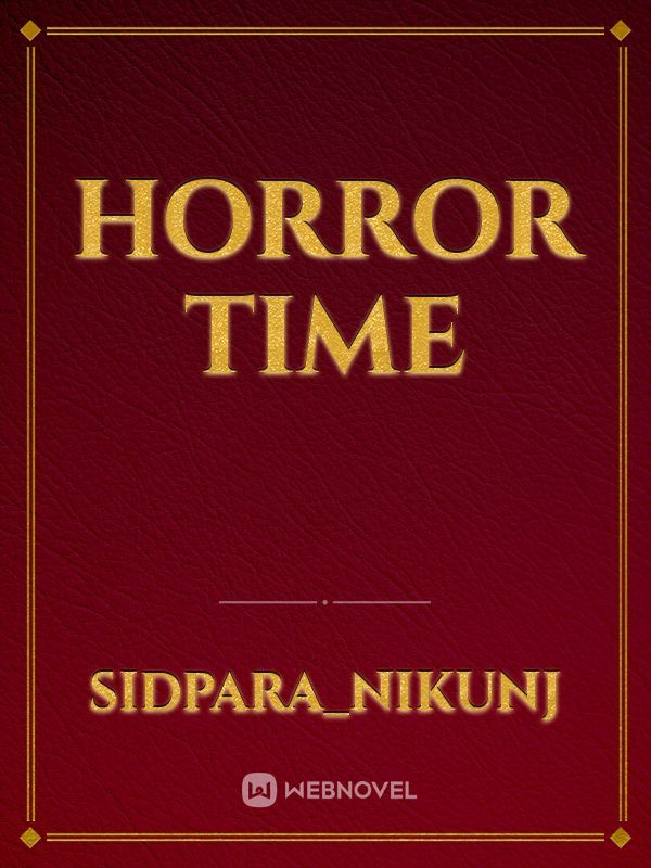 HORROR TIME Book