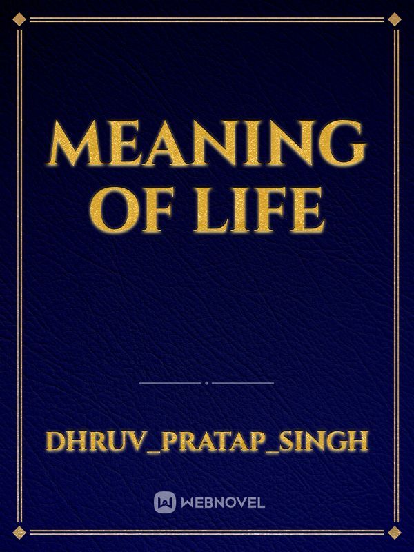 Meaning of life Book