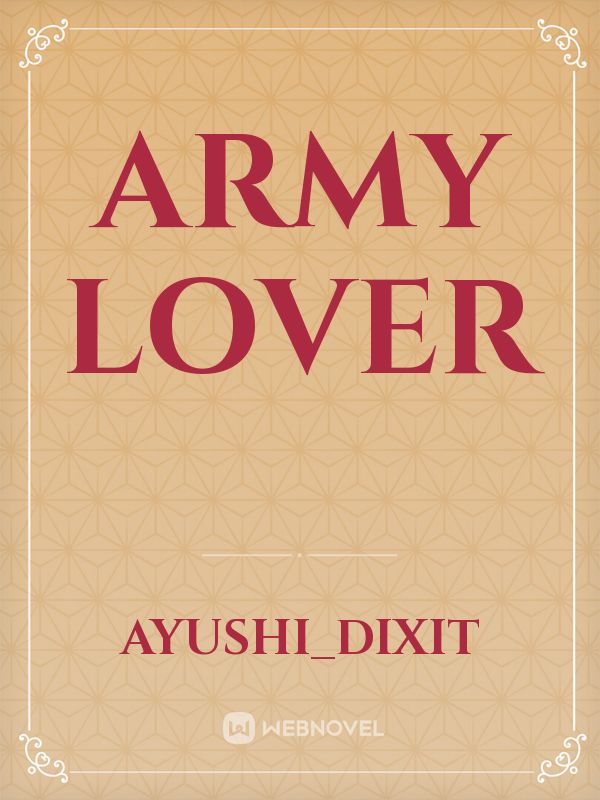 army lover Book
