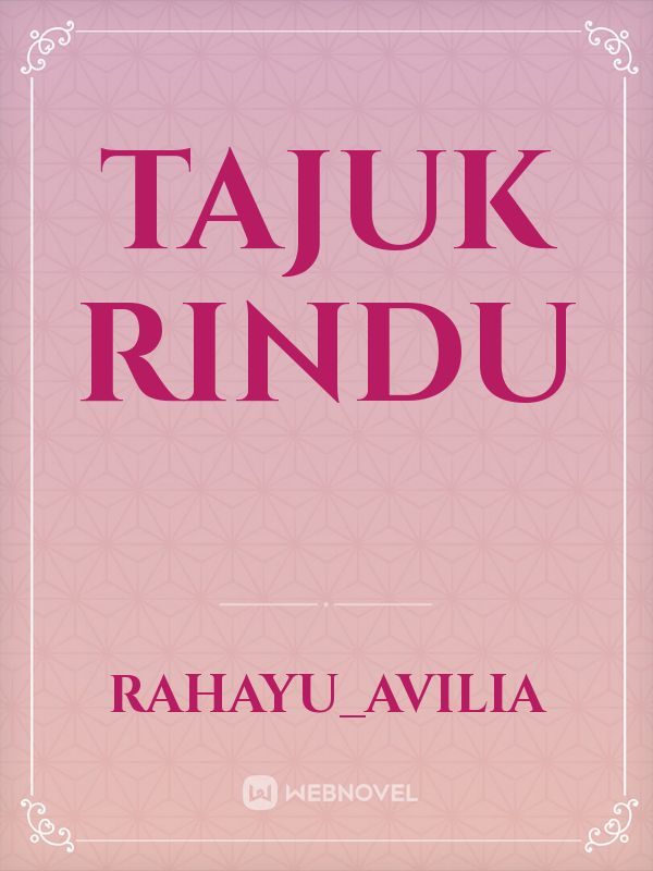 Tajuk Rindu Book