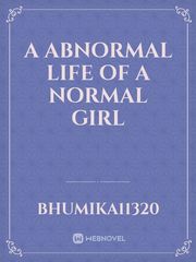 a abnormal life of a normal girl Book