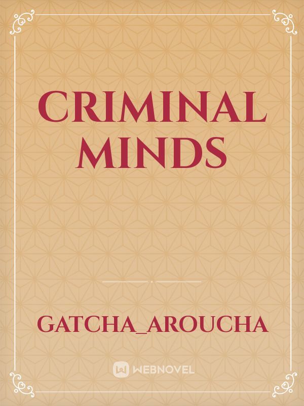 Criminal minds Book