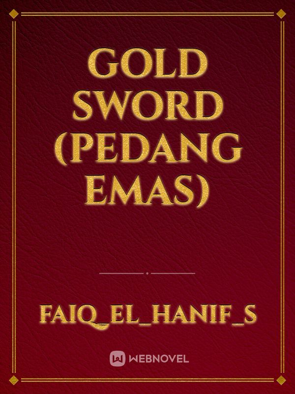 Gold sword (pedang emas)