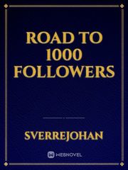 road to 1000 followers Book