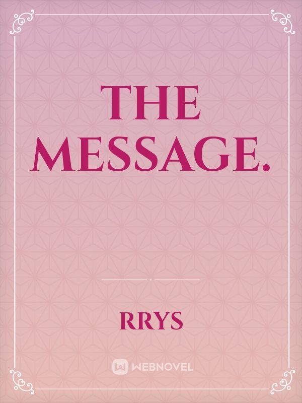 The Message. Book
