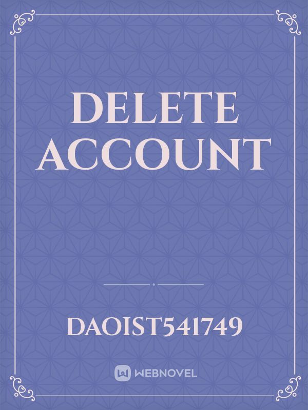 Delete account Book