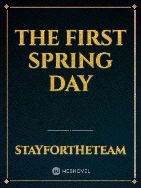 The First Spring Day Book