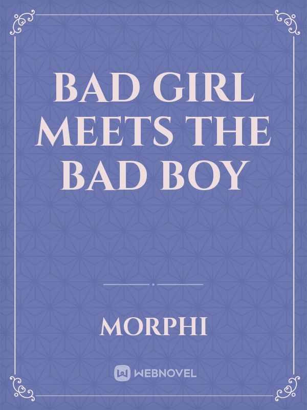 Bad Girl Meets the Bad Boy Book