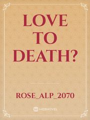 Love to death? Book