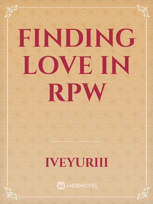 Finding Love in RPW Book