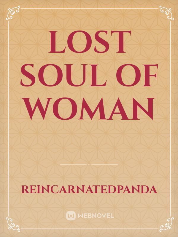 Lost Soul of Woman Book