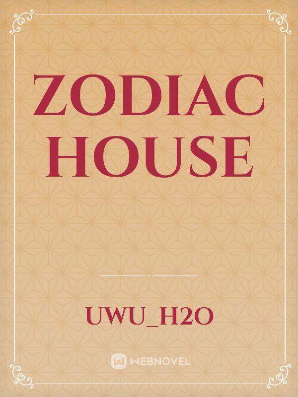 Zodiac House Book