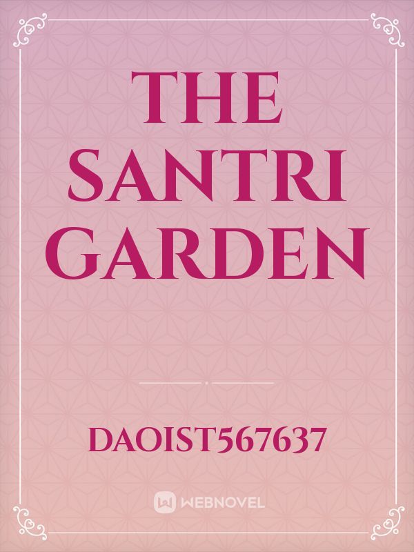 the santri garden Book