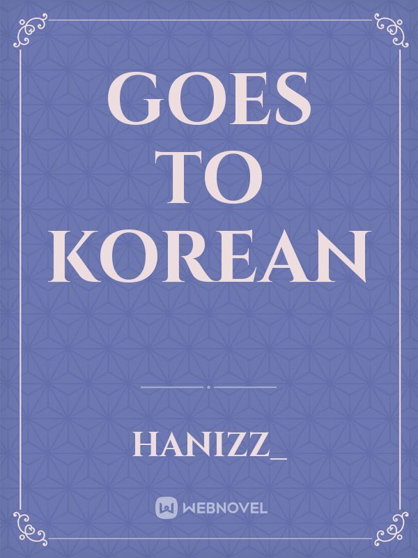 Goes To Korean Book