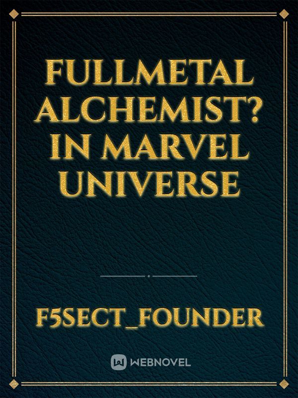 Fullmetal Alchemist? in Marvel Universe Book