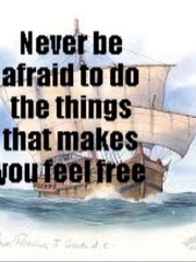 Never be afraid to do the things to make you feel free Book