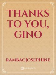 Thanks to you, Gino Book