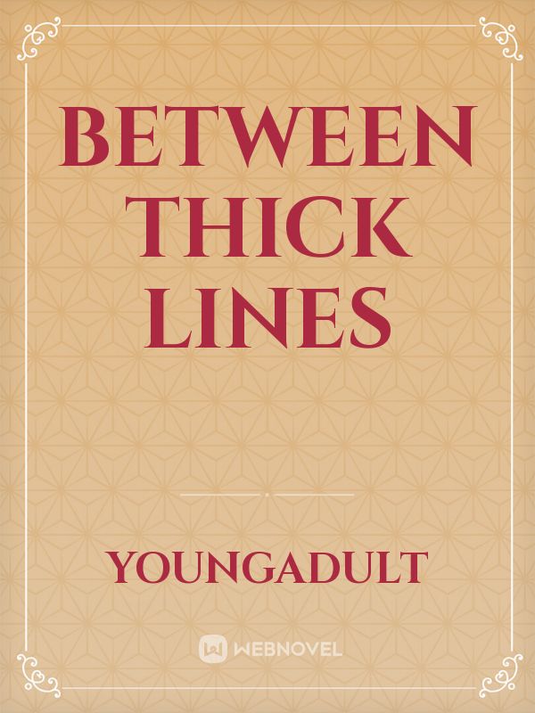 Between thick Lines Book