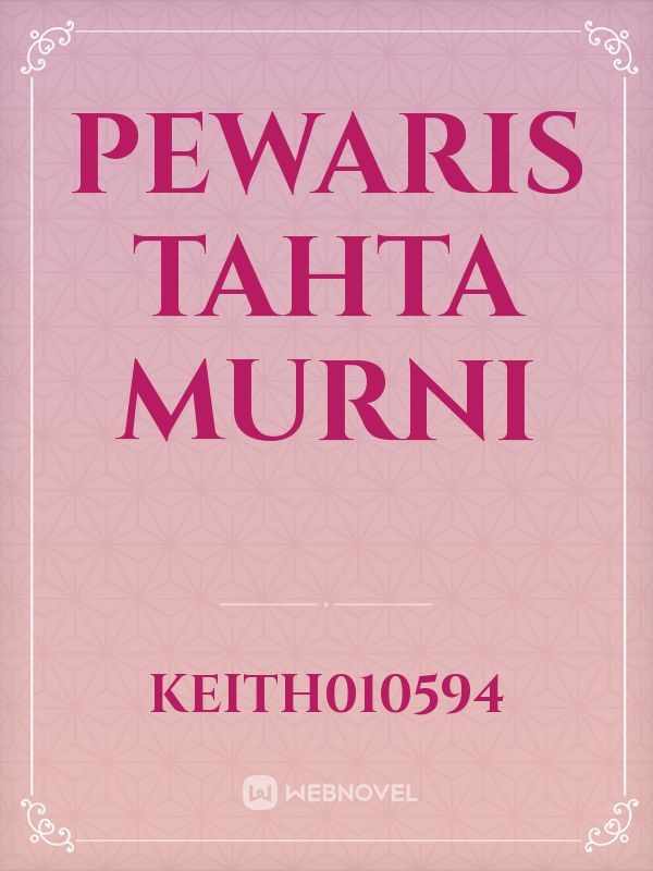 PEWARIS TAHTA MURNI Book
