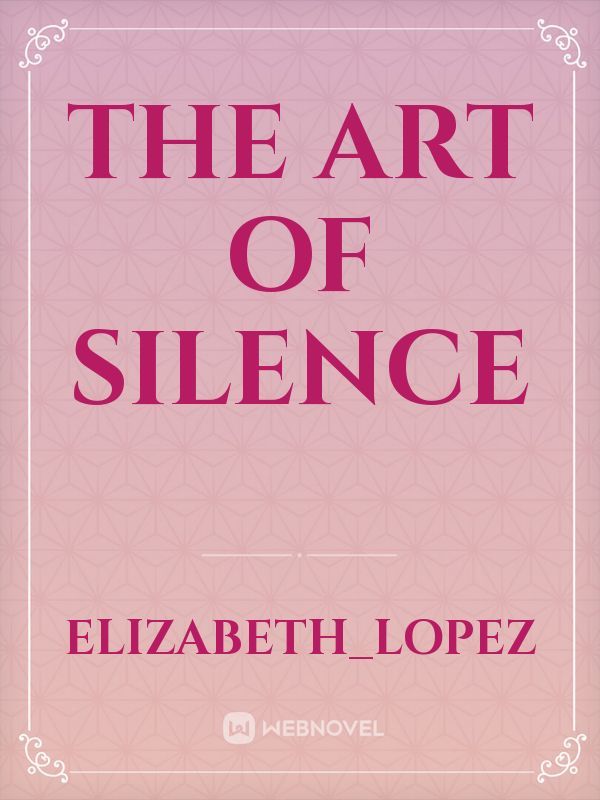 The art of silence Book