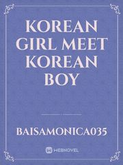 Korean girl meet korean Boy Book