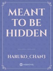 Meant to be Hidden Book