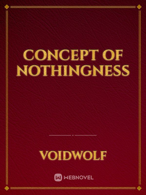 Concept of nothingness Book