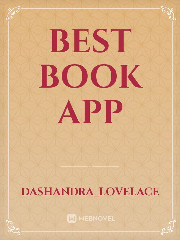 Best book app
