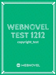 webnovel test 1212 Book