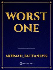 worst one Book