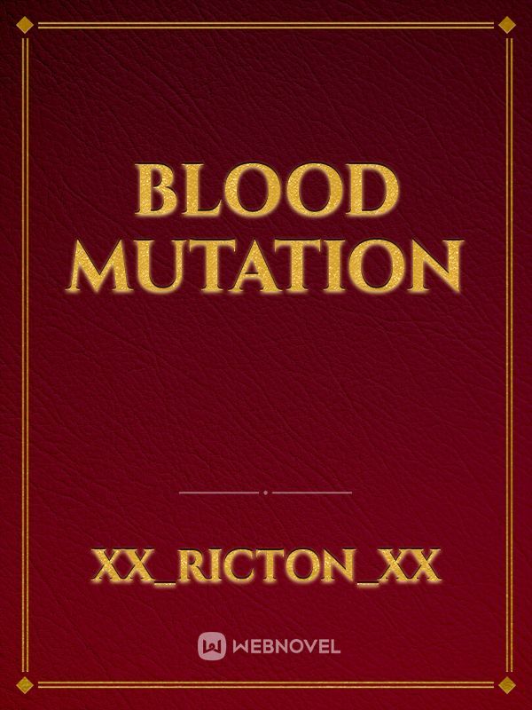 Blood Mutation Book