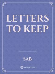 Letters to Keep Book