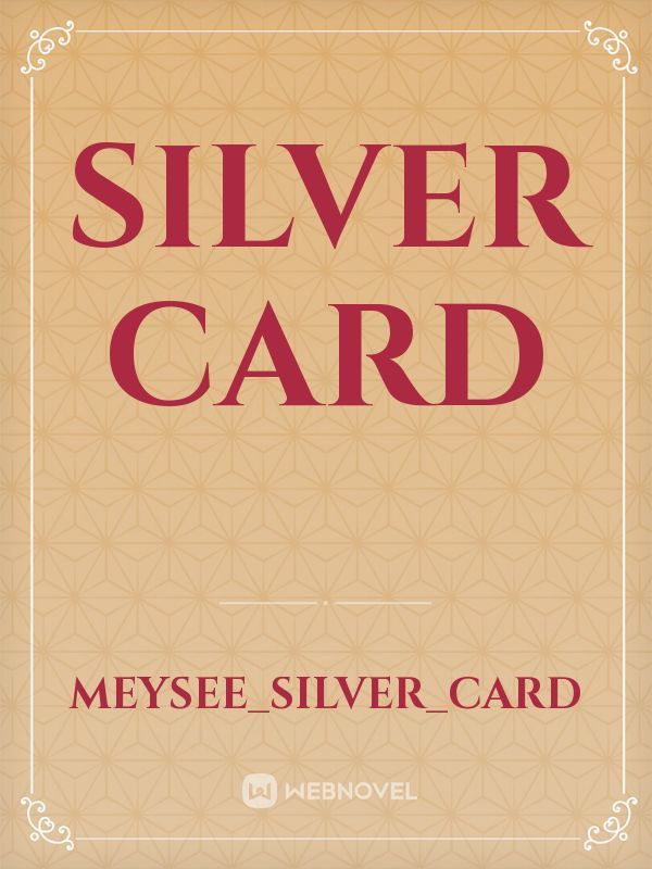 silver card