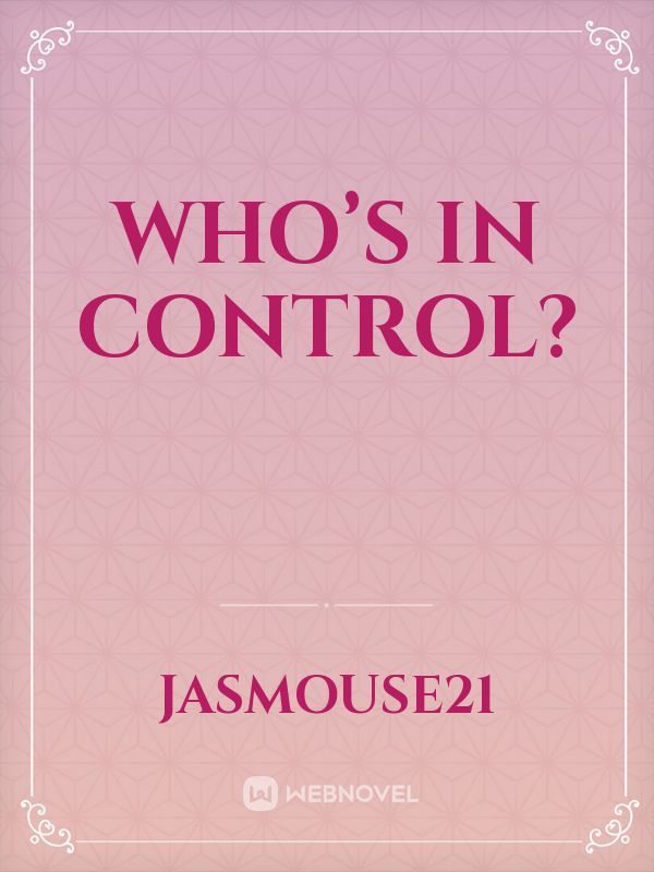 Who’s in control? Book