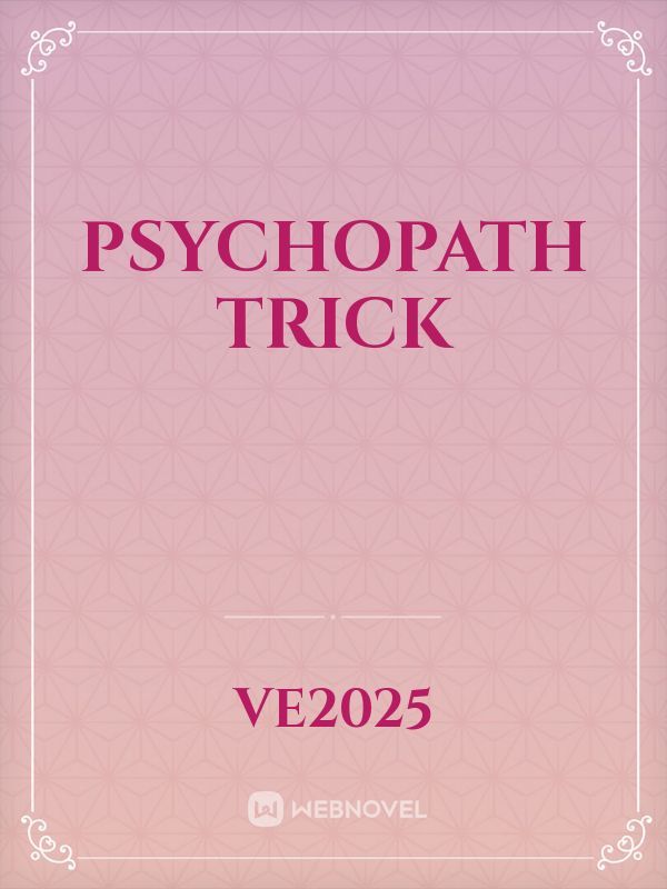 Psychopath Trick Book